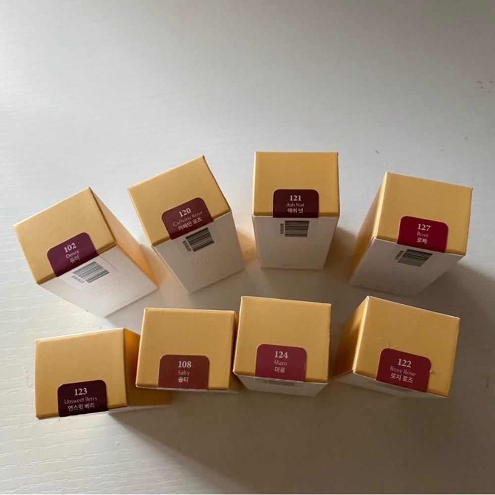 Bundle of 8 Lala fruity glam lip tint mini new with box Korean beauty